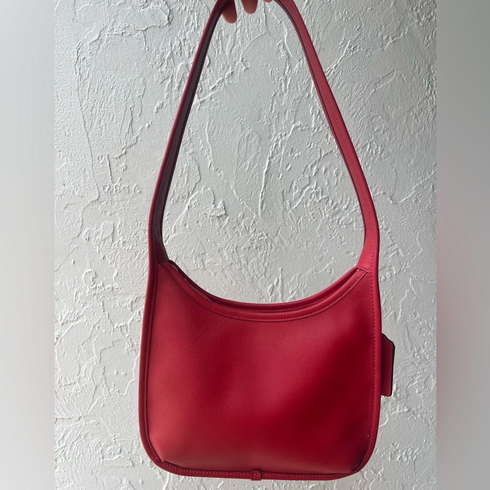 Coach Ergo Curve Zip Red Re-Edition